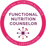 Functional Nutrition Alliance Certified Functional Nutrition Counselor badge